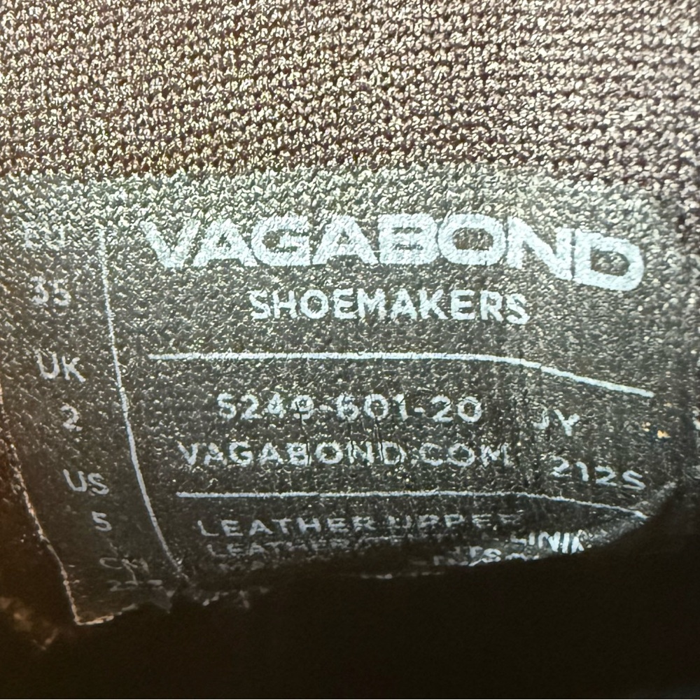 EUC Vagabond COSMO 2.0 Chelsea Black Chunky Boots Size 5 - Picture 12 of 12